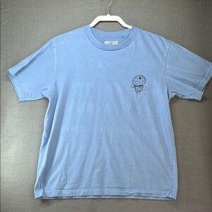 Uniqlo Blue Crew Neck Short‎ Sleeve Tee